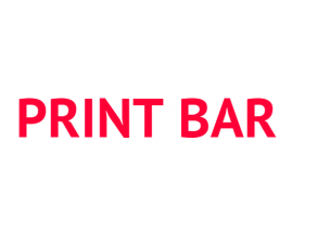 Print Bar